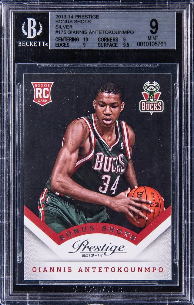 2013-14 Panini Prestige Giannis Antetokounmpo #175 card image