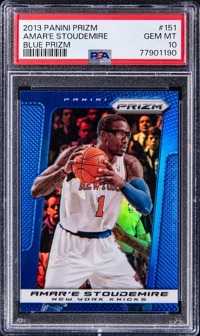 2013-14 Panini Prizm Amar'e Stoudamire Blue #151 card image