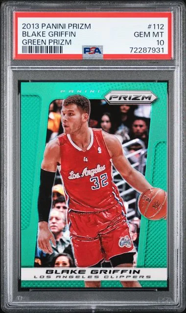 2013-14 Panini Prizm Blake Griffin Green Prizm #112 card image