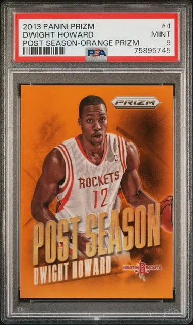 2013-14 Panini Prizm Dwight Howard ) Post Season Orange Prizm #4 card image