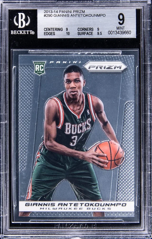 2013-14 Panini Prizm Giannis Antetokounmpo Red Prizm #290 card image