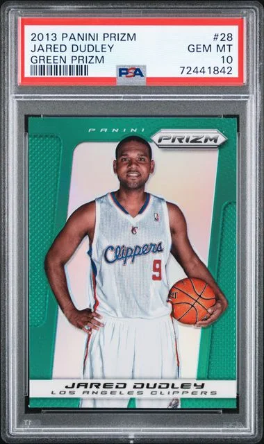 2013-14 Panini Prizm Jared Dudley Green Prizm #28 card image