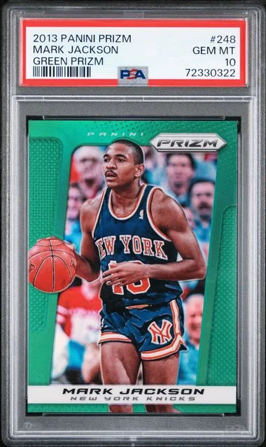 2013-14 Panini Prizm Mark Jackson Green Prizm #248 card image