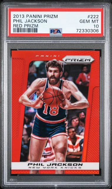 2013-14 Panini Prizm Phil Jackson Red Prizm #222 card image