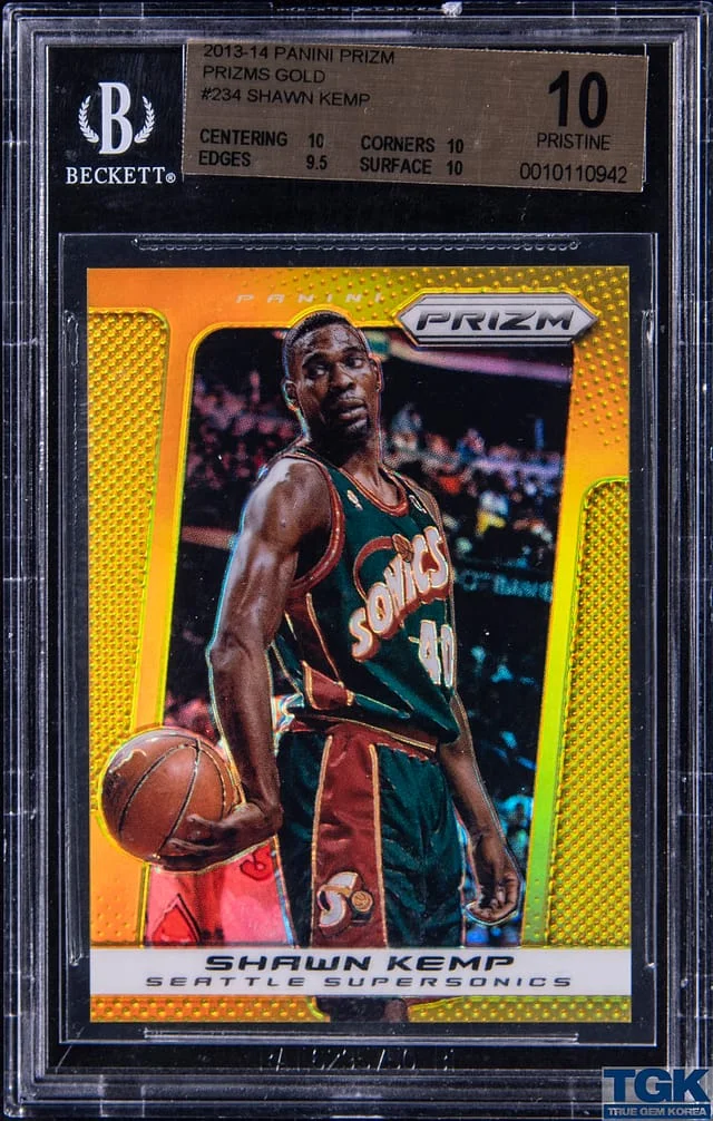 2013-14 Panini Prizm Shawn Kemp Gold Prizm #234 card image
