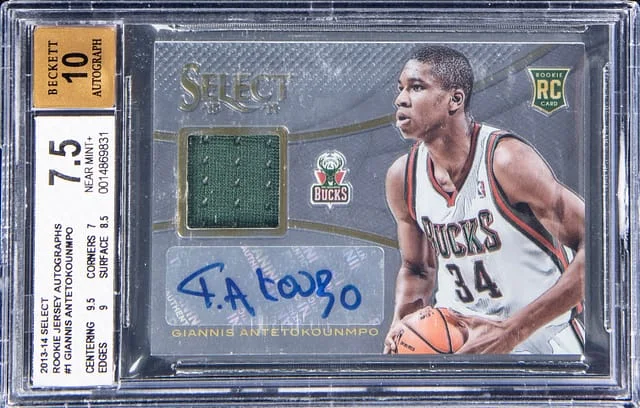 2013-14 Panini Select Giannis Antetokounmpo #1 card image