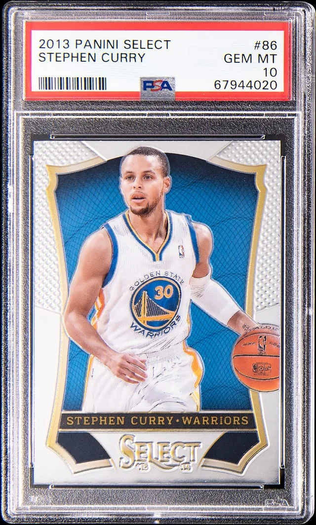 2013-14 Panini Select Stephen Curry #86 card image