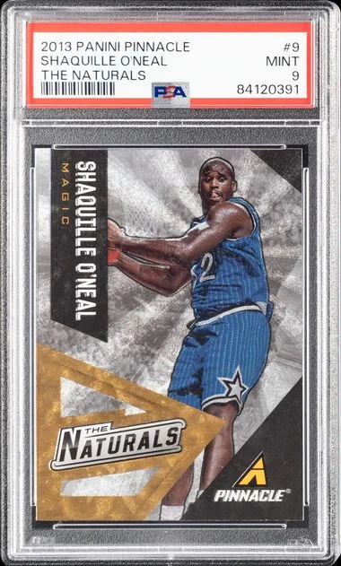 2013-14 Panini Shaquille O'Neal Pinnacle The Naturals #9 card image