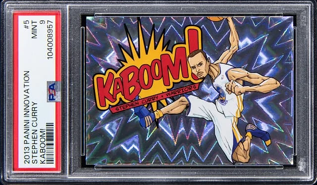 2013-14 Panini Stephen Curry Innovation Kaboom! #5 card image