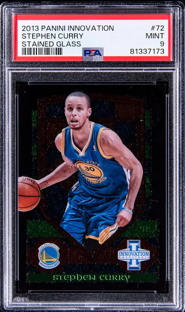2013-14 Panini Stephen Curry Innovation Stained Glass #72 card image
