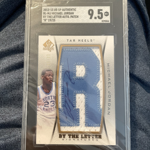 2013-14 SP Authentic Michael Jordan By the Letter Signatures #BL-MJ card image