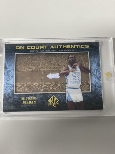 2013-14 SP Authentic Michael Jordan On Court Authentics #OCA-JO card image