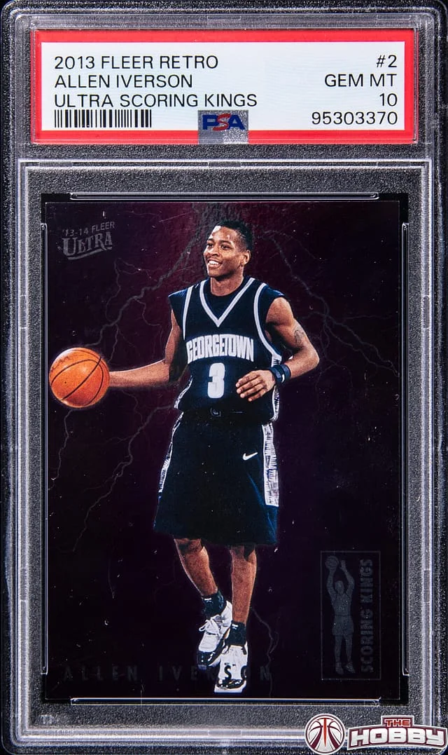 2013-14 Upper Deck Allen Iverson Fleer Retro Ultra Scoring Kings #2 card image
