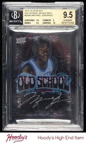 2013-14 Upper Deck Black Michael Jordan #1 card image