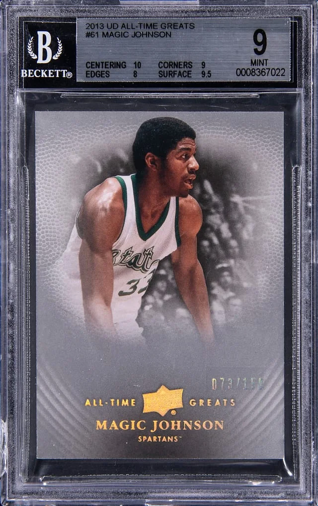 2013-14 Upper Deck Magic Johnson All-Star Greats #61 card image