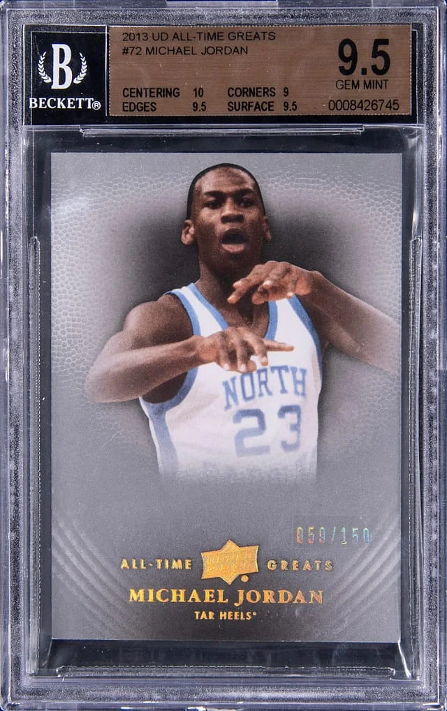 2013-14 Upper Deck Michael Jordan All-Time Greats #72 card image