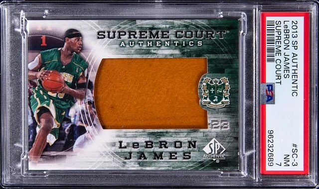 2013-14 Upper Deck SP Authentic LeBron James Supreme Court #SC-3 card image