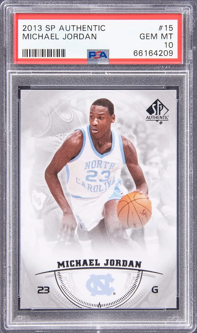2013-14 Upper Deck SP Authentic Michael Jordan #15 card image