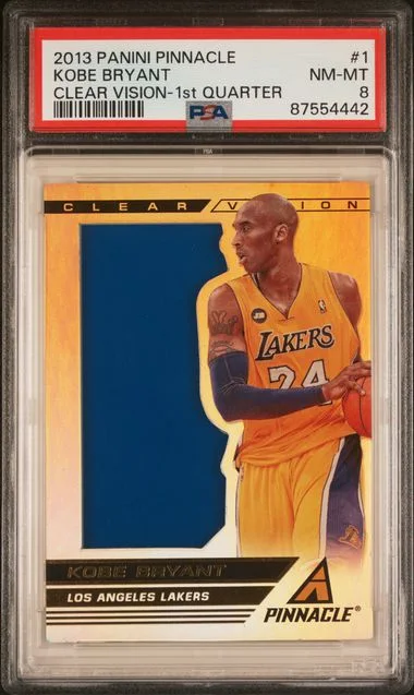 2013-24 Panini Kobe Bryant Pinnacle Clear Vision 1st Quarter #1 card image