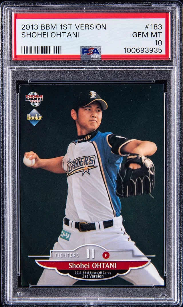 2013 BBM 1st Version Shohei Ohtani #183 card image