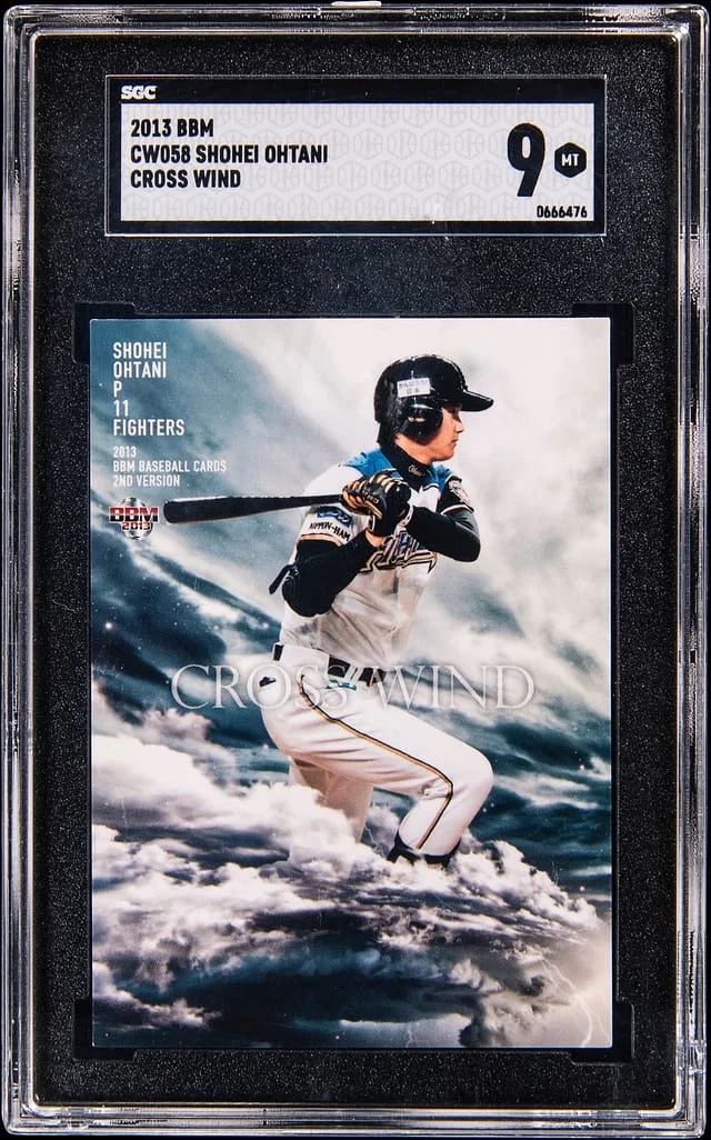 2013 BBM Cross Wind Shohei Ohtani #CW058 card image