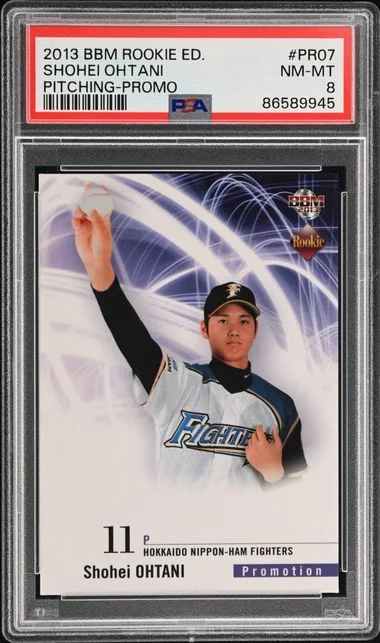 2013 BBM Edition Pitching-Promo Shohei Ohtani #PR07 card image