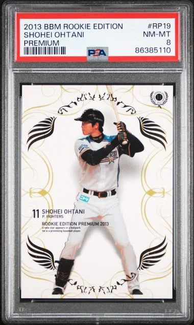 2013 BBM Edition Premium Shohei Ohtani #RP19 card image