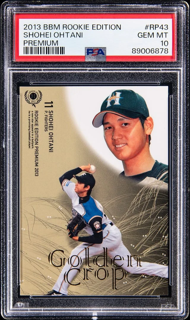 2013 BBM Edition Premium Shohei Ohtani #RP43 card image