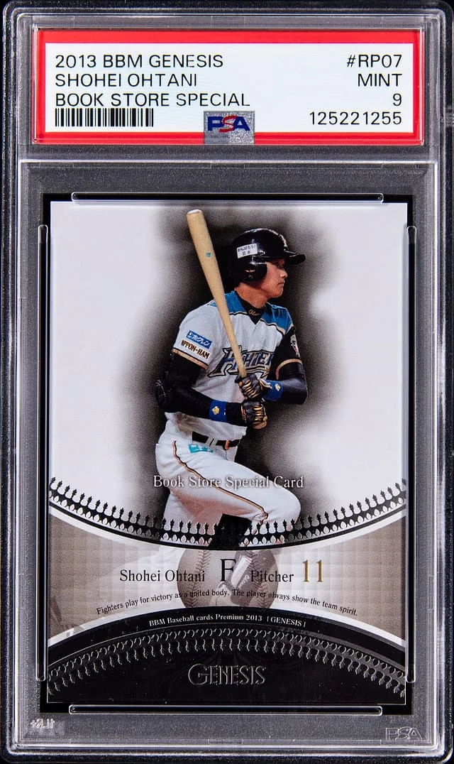 2013 BBM Genesis Book Store Special Shohei Ohtani #RP07 card image