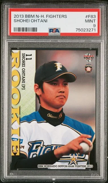 2013 Bbm Hokkaido Nippon Ham Fighters Shohei Ohtani #F83 card image