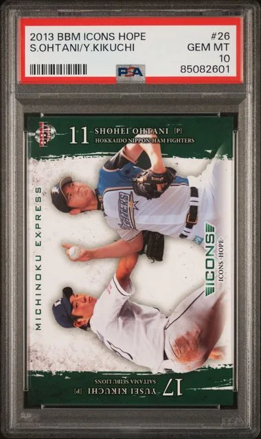2013 BBM Icons Hope Shohei Ohtani #26 card image