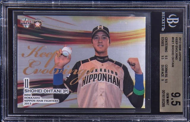 2013 BBM Japan Keep Evolving Shohei Ohtani #KE1 card image