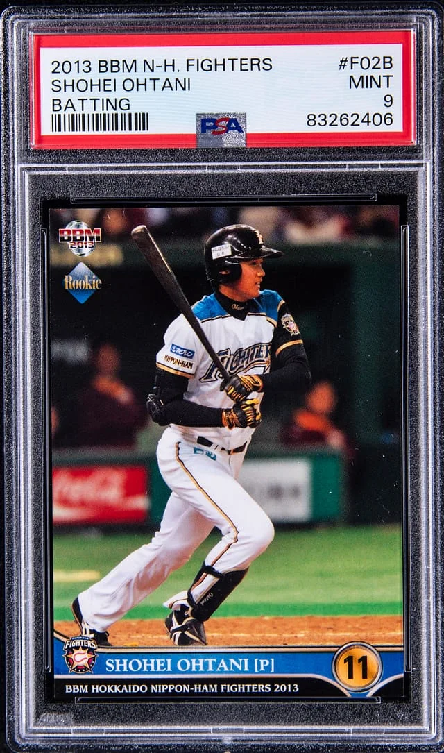 2013 BBM Japan Nippon-Ham Fighters Batting Shohei Ohtani #F02B card image