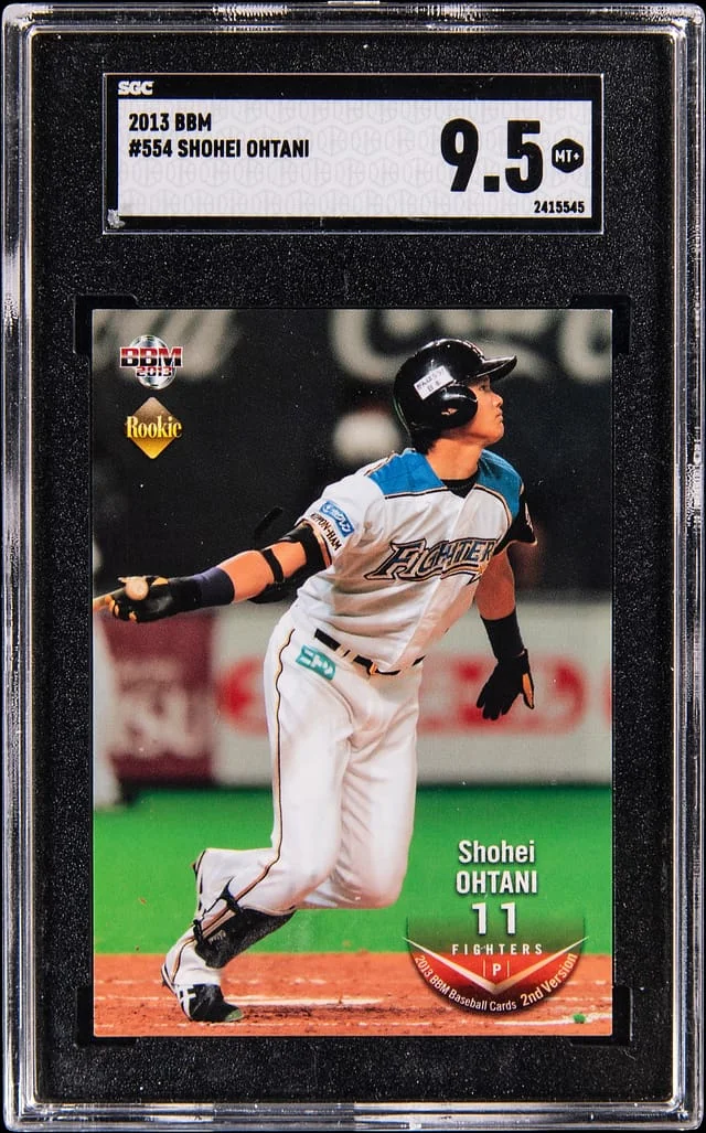 2013 BBM Shohei Ohtani #554 card image