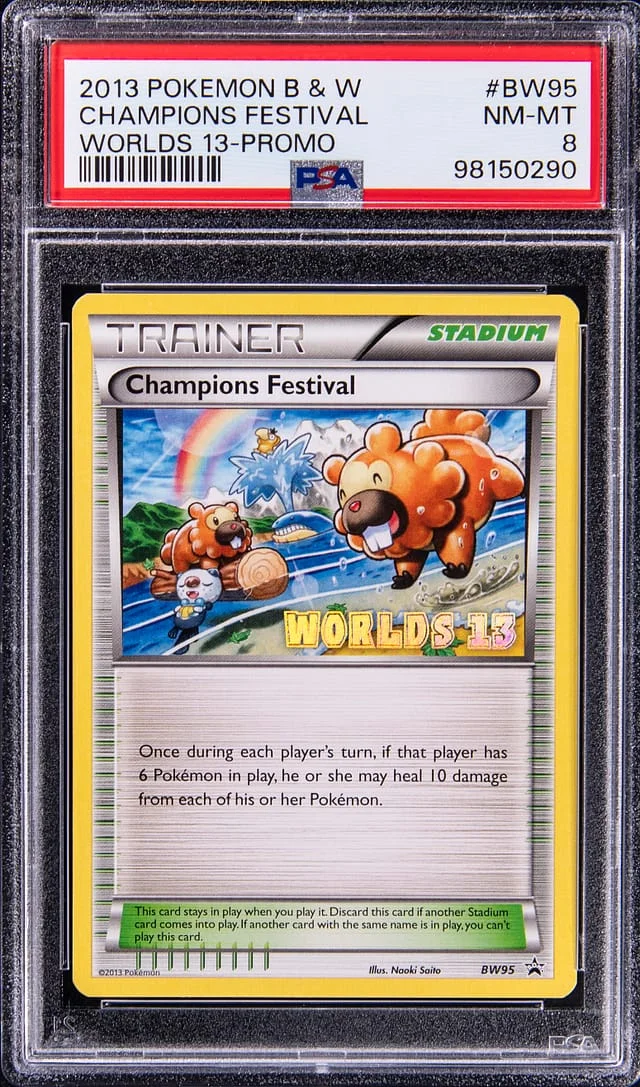 2013 Black & White Champions Festival Promo Worlds 13 Top Sixteen #BW95 card image