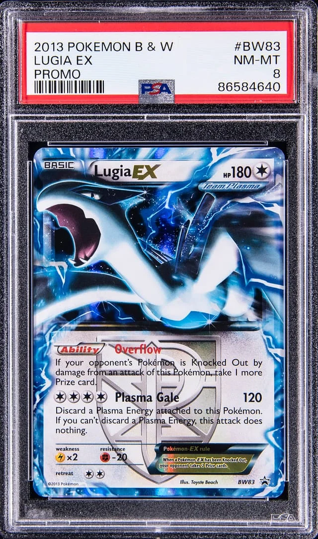 2013 Black & White Lugia Ex Promo #BW83 card image