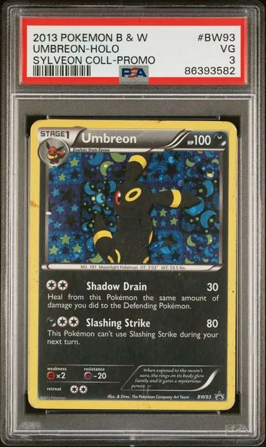 2013 Black & White Umbreon-Holo Promo Sylveon Collection #BW93 card image