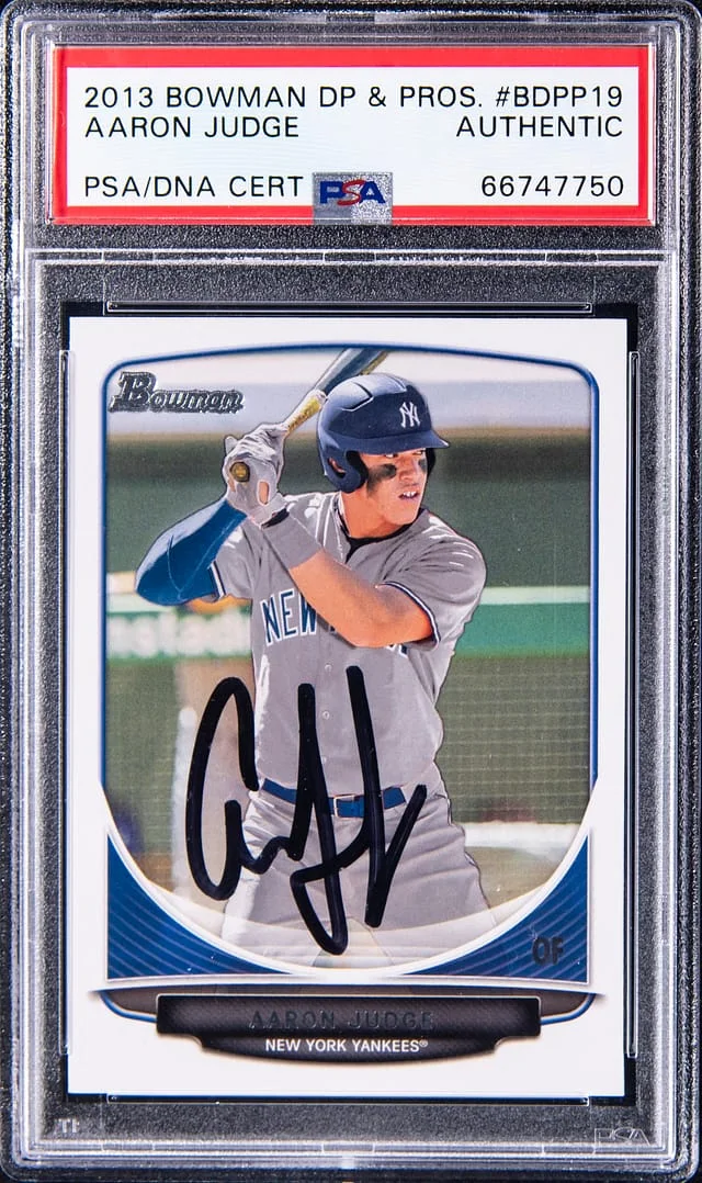2013 Bowman Aaron Judge DP&PROS. #BDPP19 card image