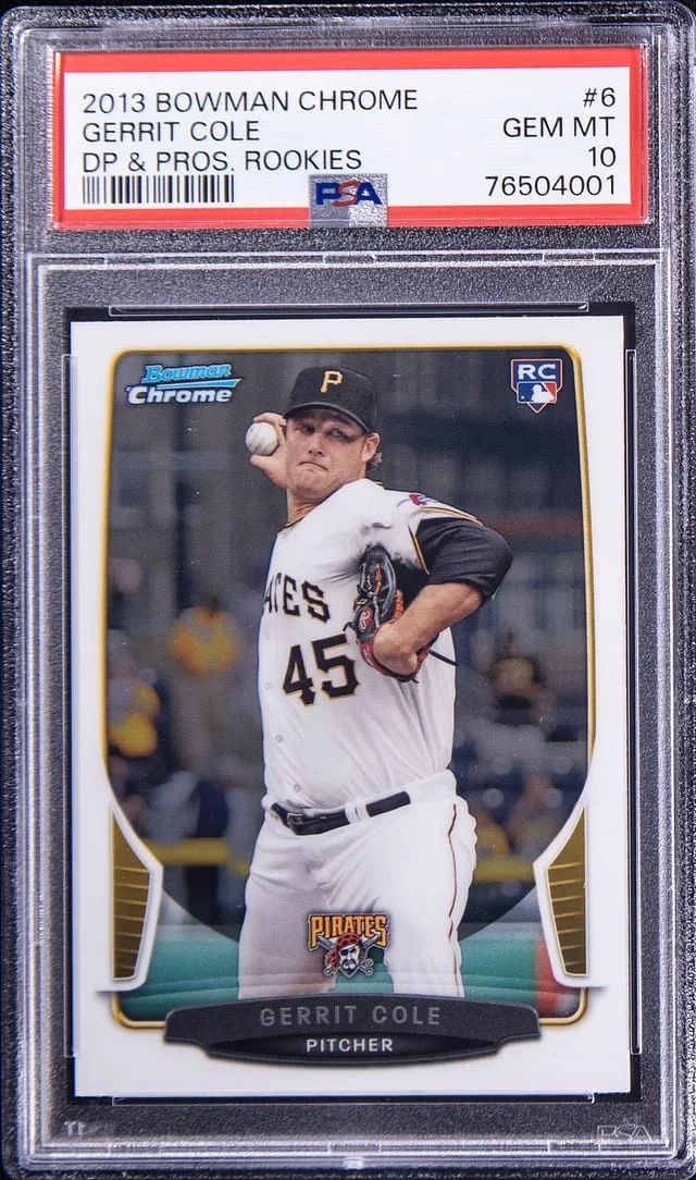 2013 Bowman Chrome Draft Gerrit Cole Picks and Prospects #6 card image