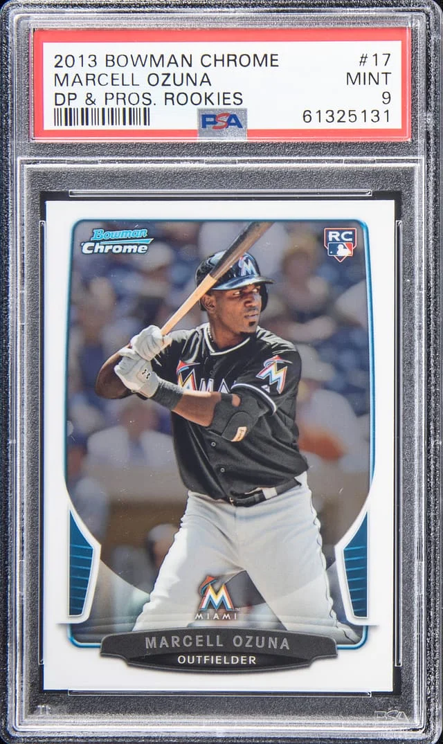 2013 Bowman Chrome Draft Marcell Ozuna Picks & Prospects Rookies #17 card image