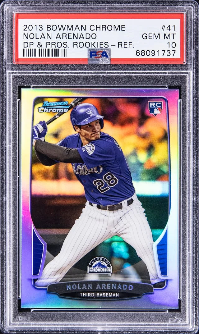 2013 Bowman Chrome Draft Nolan Arenado Picks & Prospects Refractor #41 card image