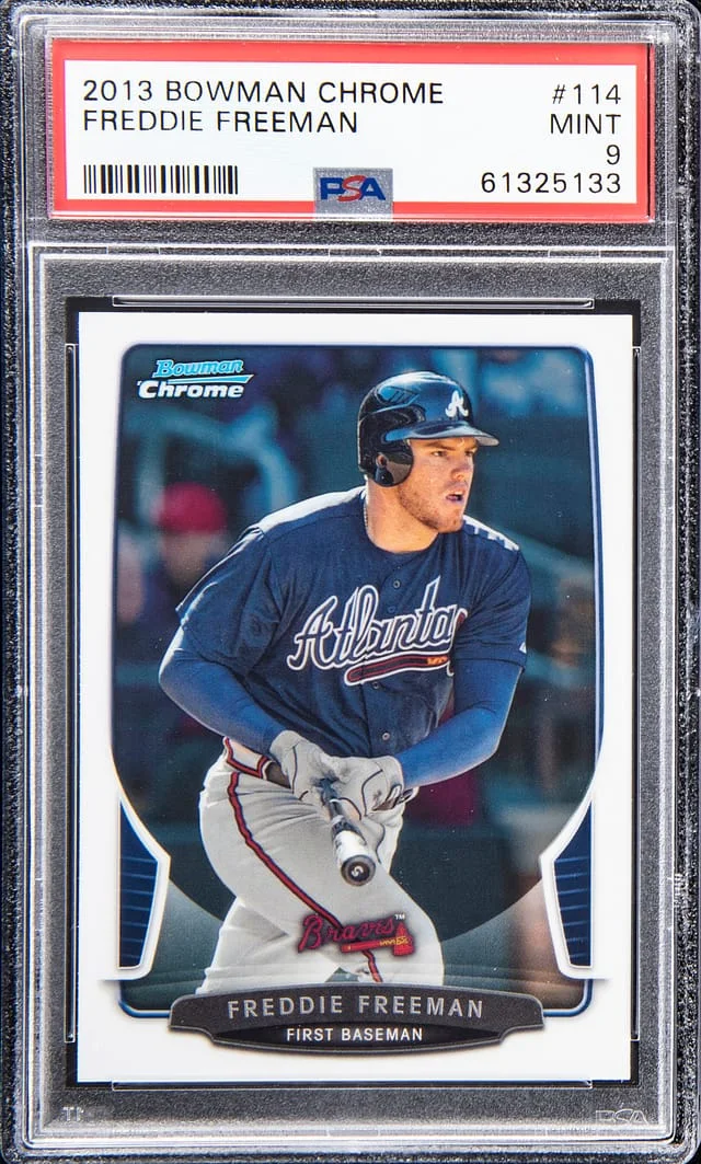 2013 Bowman Chrome Freddie Freeman #114 card image