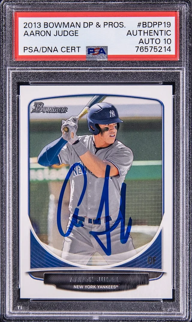 2013 Bowman Draft Picks Aaron Judge #BDPP19 card image