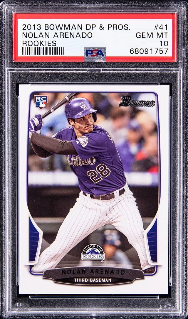 2013 Bowman Draft Picks Nolan Arenado & Pros Rookies #41 card image