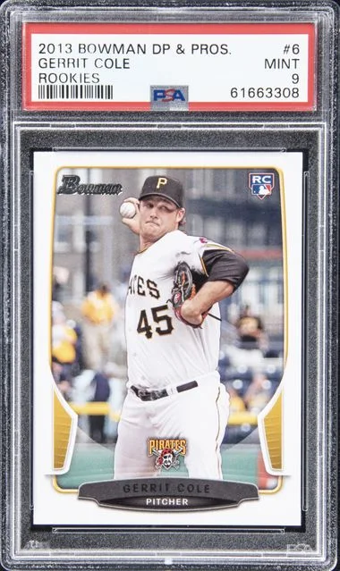 2013 Bowman Draft Picks & Prospects Gerrit Cole Rookies #6 card image