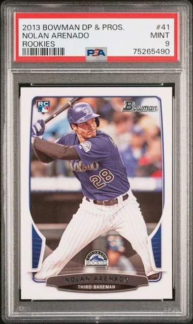 2013 Bowman Draft Picks & Prospects Nolan Arenado Rookies #41 card image