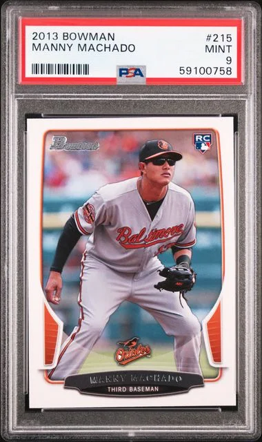 2013 Bowman Manny Machado #215 card image