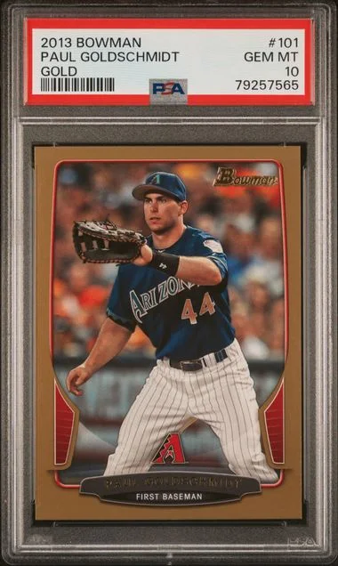 2013 Bowman Paul Goldschmidt #101 card image