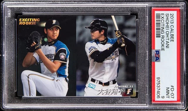 2013 Calbee Exciting Shohei Ohtani #D-07 card image