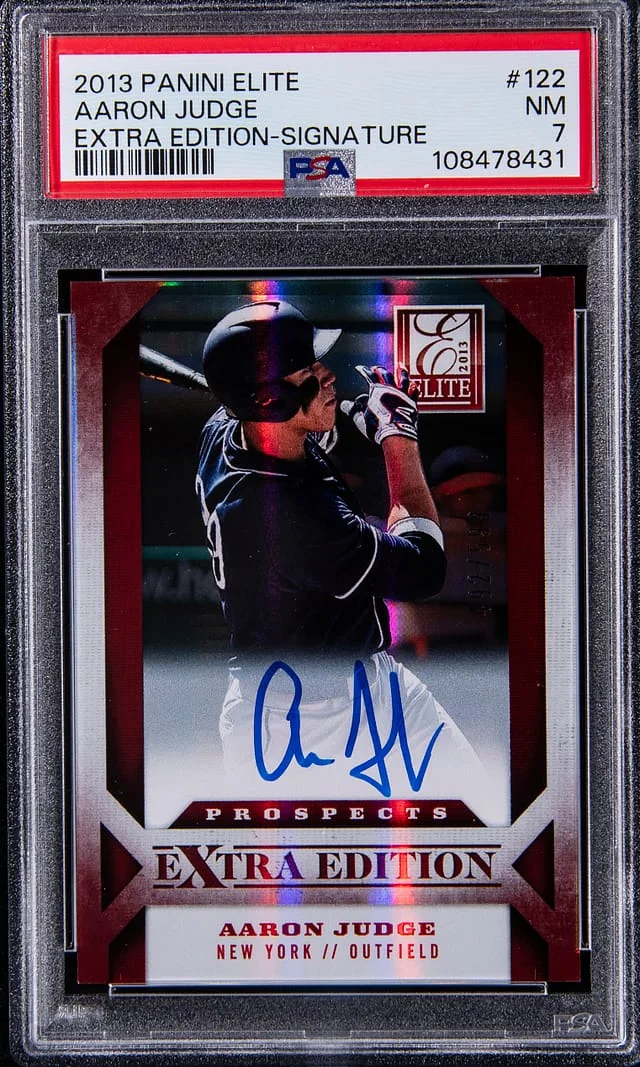 2013 Donruss Elite Extra Edition Aaron Judge Signatures #122 card image